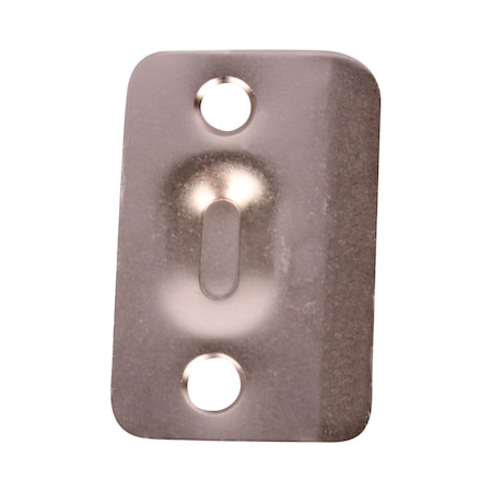 Pamex Round Corner Strike for Ball Catch Satin Nickel Finish DD05100SN